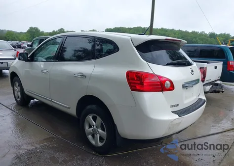 2013 Nissan Rogue S из США, поврежденный, VIN JN8AS5MT7DW504648